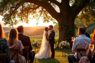 Cérémonie de mariage en Charente avec des émotions authentiques