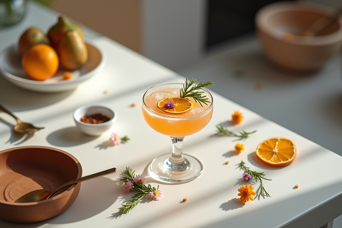 cocktail créatif