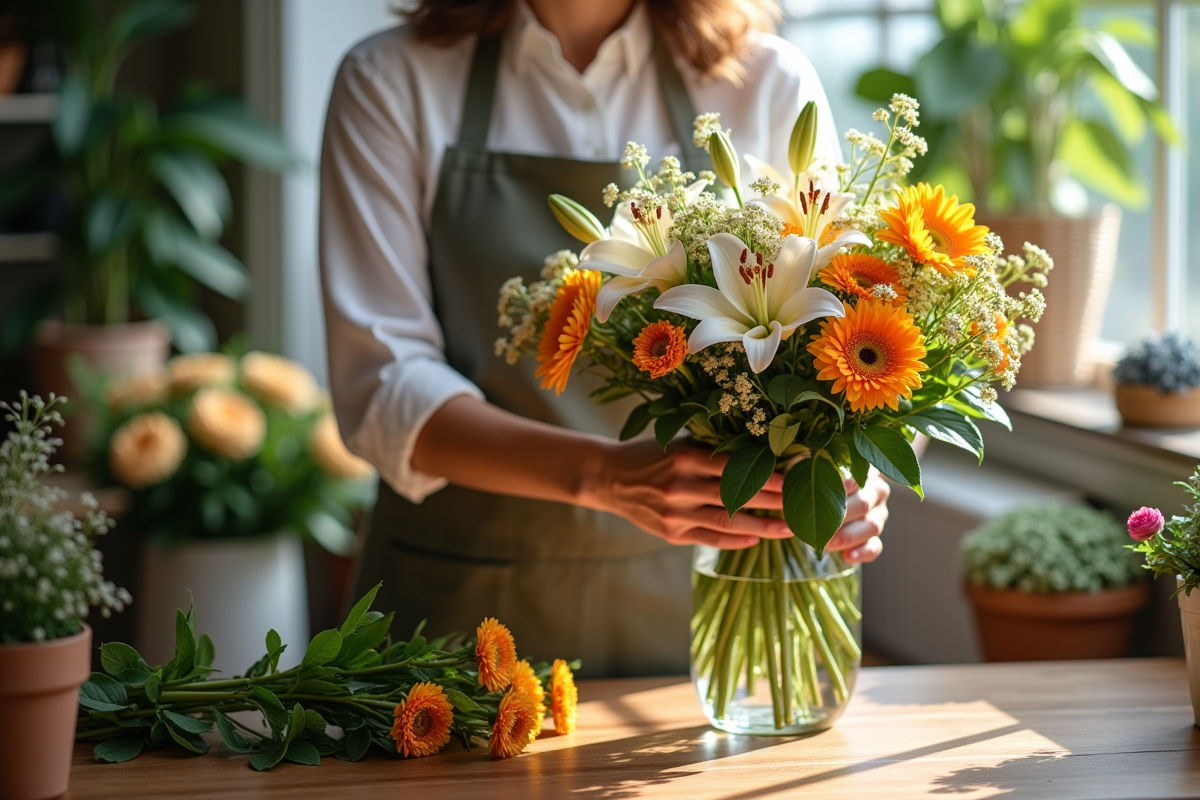 fleurs bouquet